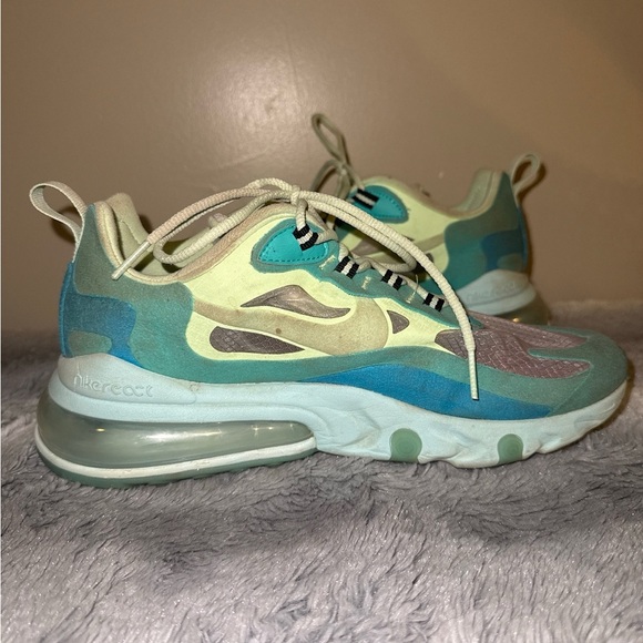 Nike Air Max 270 React Hyper Jade Running Men's Shoes Size 6.5 AO4971-301 - Picture 6 of 8